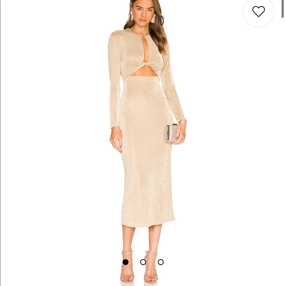 Revolve Monza dress in Fawn size 8